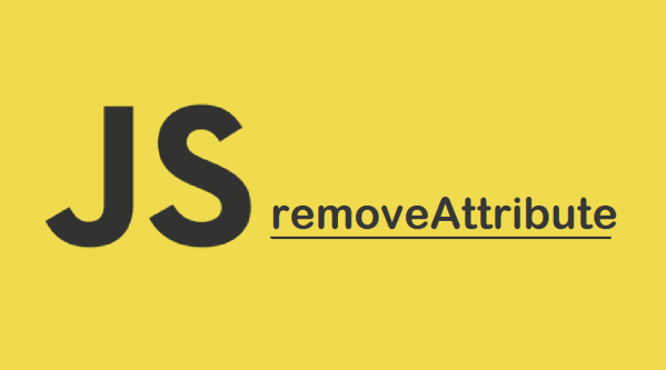 DOM removeAttribute()